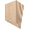 Ekena Millwork 23 3/4W x 23 3/4H x 1/4T Wood Hobby Boards, Red Oak, 6PK HBW24X24X250BRO - alternate 2